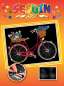 Preview: Sequin-Art Orange Paillettenbild Fahrrad 1716