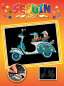Preview: Sequin-Art Orange Paillettenbild Motorroller Vesper 1717