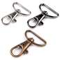 Preview: Metall Karabiner - paillettenshop.de