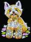 Preview: Sequin-Art Original Paillettenbilder Westie Bastelset