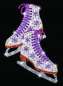 Preview: Sequin-Art Original Paillettenbilder Schlittschuhe KSG1306