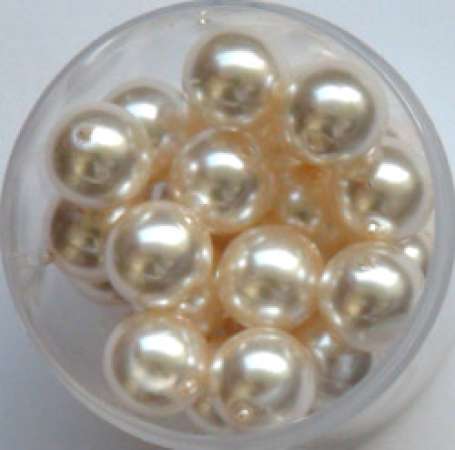 Renaissance Glaswachsperlen 10mm puderrosa Wachsperlen Perlen Schmuckperlen