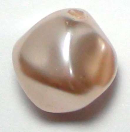 Renaissance-Perle 17mm muschelrosa Wachsperlen Perlen Schmuckperlen
