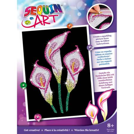 Sequin-Art Junior Paillettenbild Calla 1938