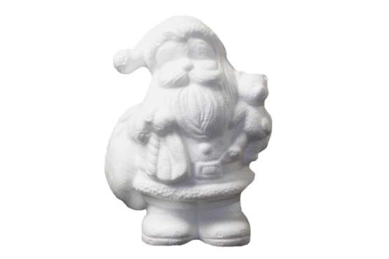 Styropor Figur Weihnachtsmann 17,5cm