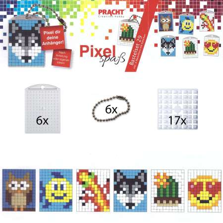 Pixel Spaß Bastel Set 29 Schlüsselanhänger 90067-63501