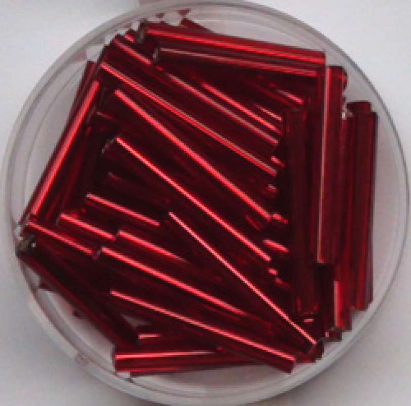 Glasstifte 20mm rot