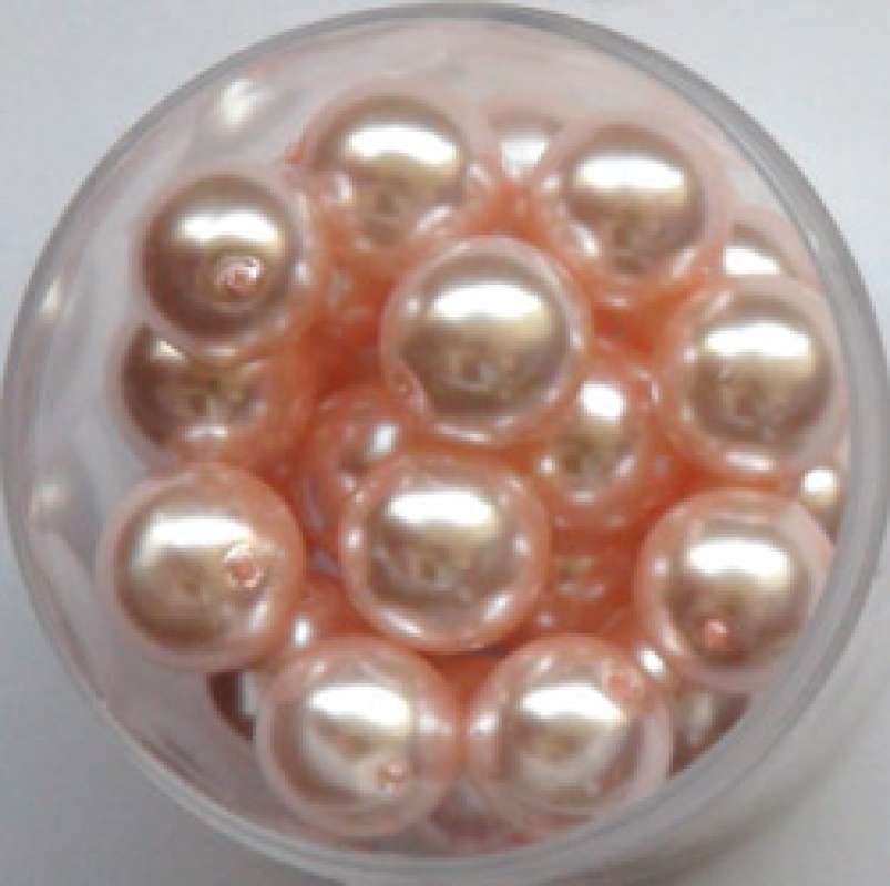 Renaissance Glaswachsperlen 12mm rose Wachsperlen Perlen Schmuckperlen