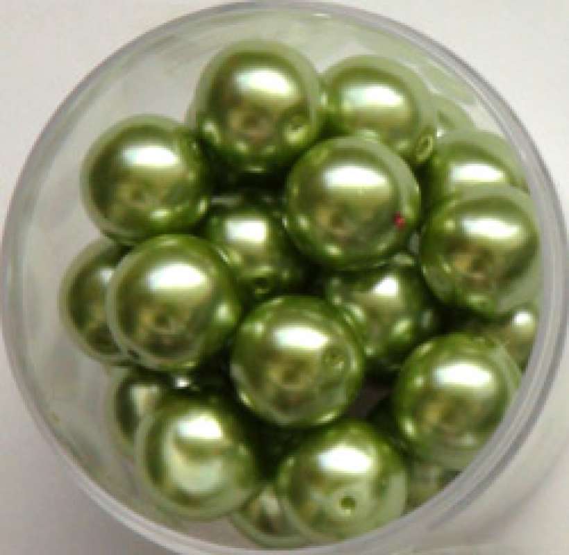 Renaissance Glaswachsperlen 12mm jade Wachsperlen Perlen Schmuckperlen