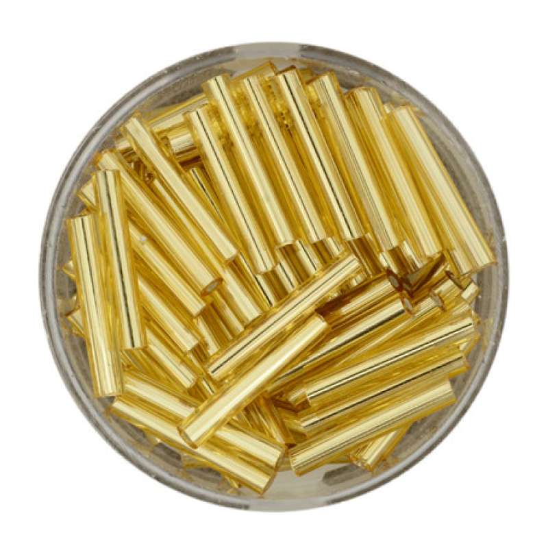 Glasstifte 15mm gold 13g in Dose