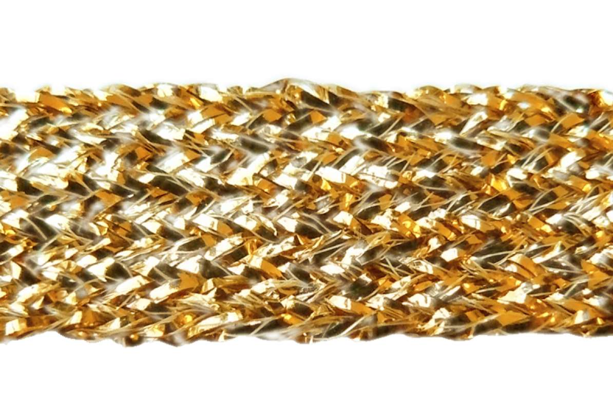 Lurexlitze 10mm - gold Detail