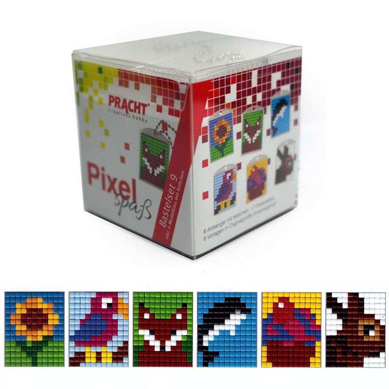 Pixel-Spass-9-Schluesselanhaenger-90016-63501