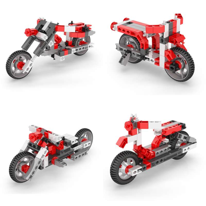 Engino Inventor Motorräder 16 in 1 Konstruktionsbaukasten 1632