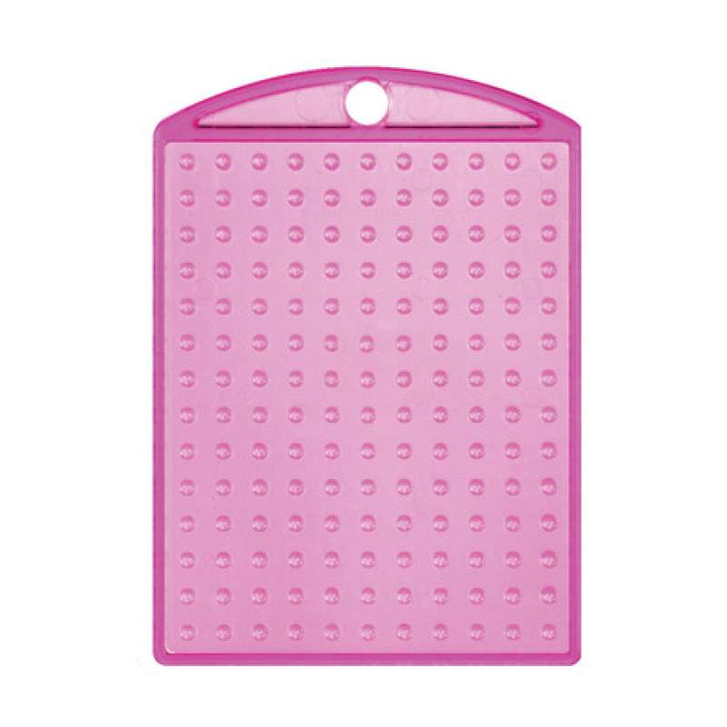 Pixel Medaillion Grundplatte rosa 214002