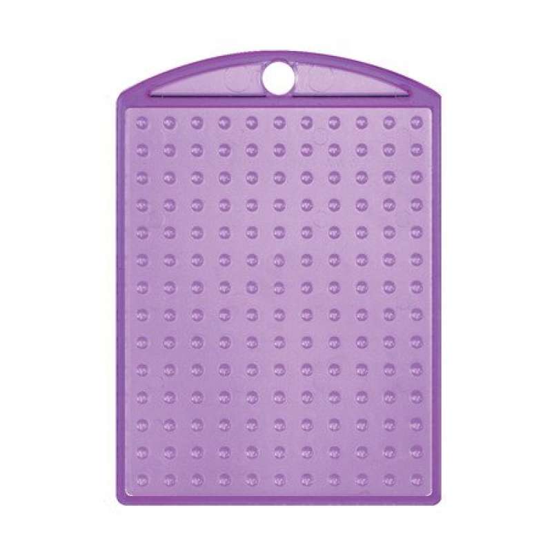 Pixel Medaillion Grundplatte violett 214003
