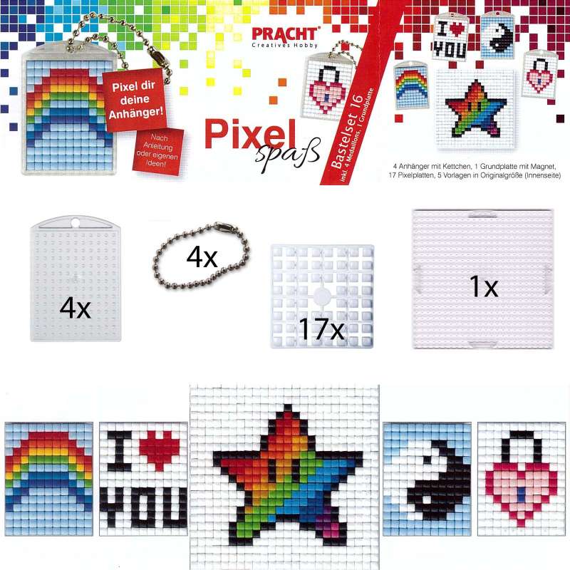 Pixel Spaß Bastel Set 16 90033-63501