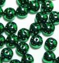 Metallic-Perle 4mm grün