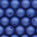 Wachsperlen 4mm blau matt 0820-04044