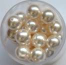 Renaissance Glaswachsperlen 12mm puderrosa Wachsperlen Perlen Schmuckperlen