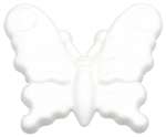 Styropor Figur Schmetterling 12,5cm, flach