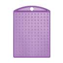 Pixel Medaillion Grundplatte violett 214003