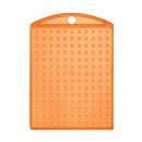 Pixel Medaillion Grundplatte orange 214005