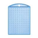 Pixel Medaillion Grundplatte blau 214006